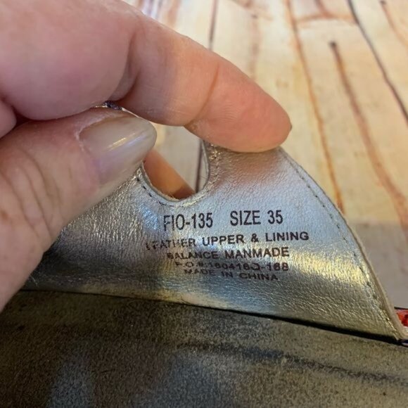 Alegria Fiona Iris Colorful Floral Sandals F10-135 Sz 35/5 - Picture 8 of 8